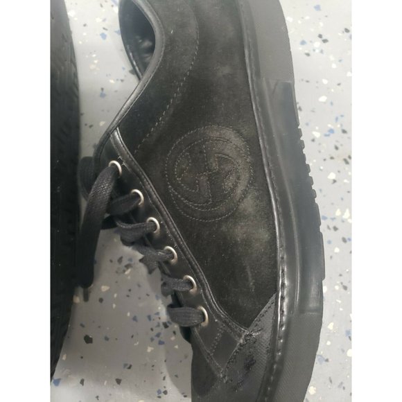 Gucci Black Tennis Shoes Unisex In Size 5.5 men\'s and 7 ladies main image 4